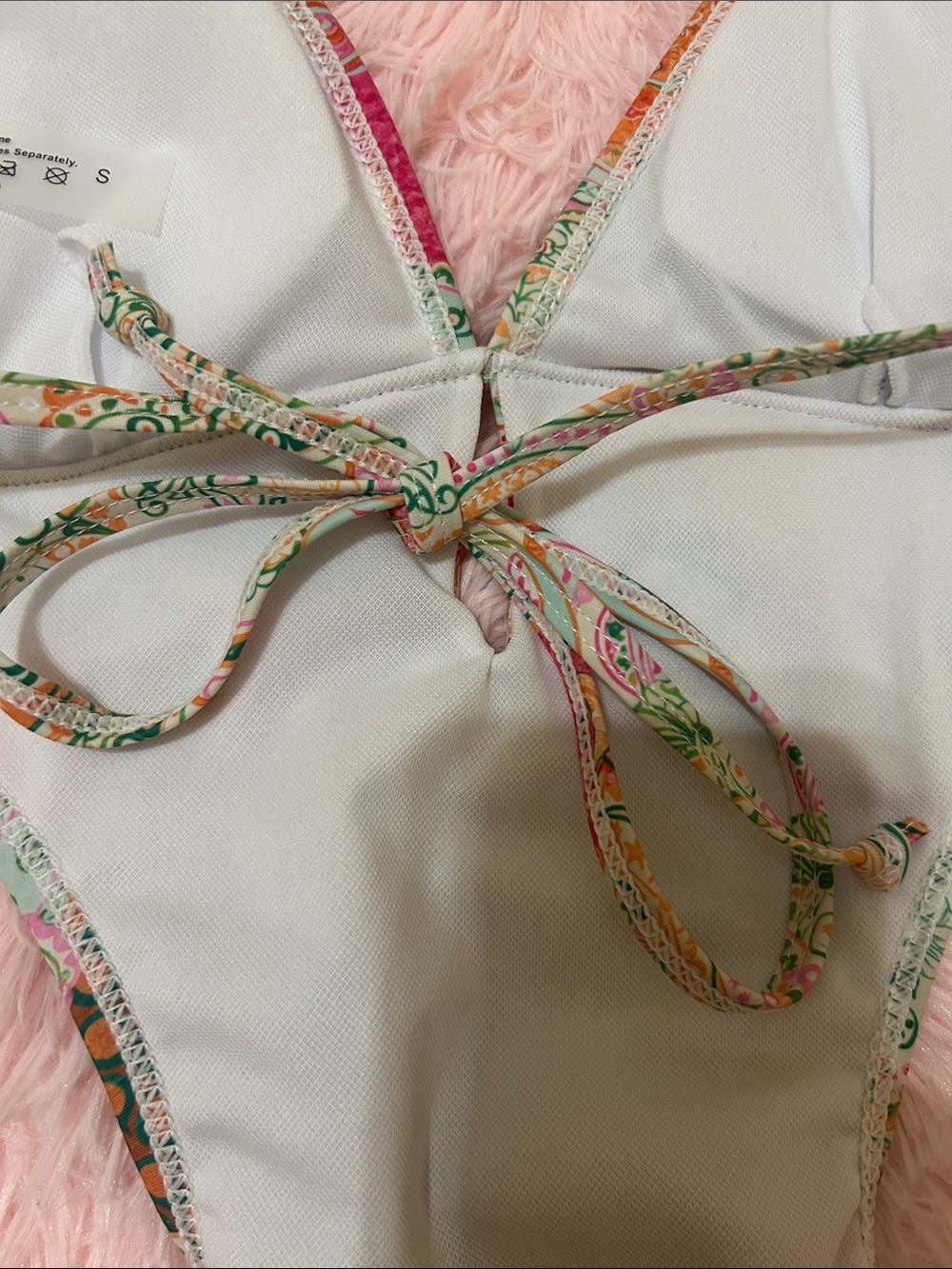 Women’s One-Piece Swimsuit in Multicolor - Picture 4 of 6